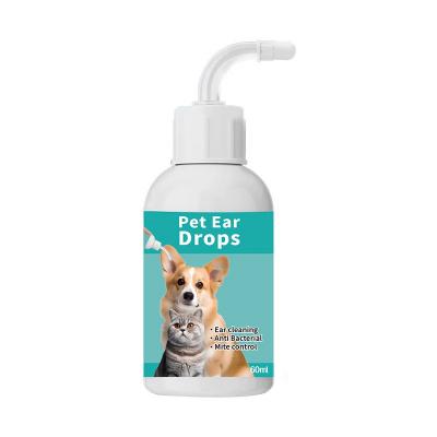 China Supplier Wholesale 60ml Effective Treatment Pet Cat Ear Cleaner Dog Ear Care